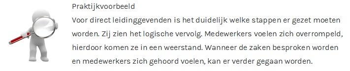 Aandachtspunten - praktijkvoorbeeld 2
