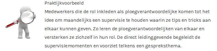 Pep je team - praktijkvoorbeeld 3