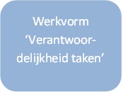 Tooltegel 2 werkvorm 'verantwoordelijkheid taken'