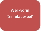 Tooltegel werkvorm 'simulatiespel'